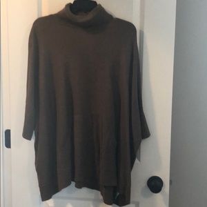 Michael Kors turtleneck poncho